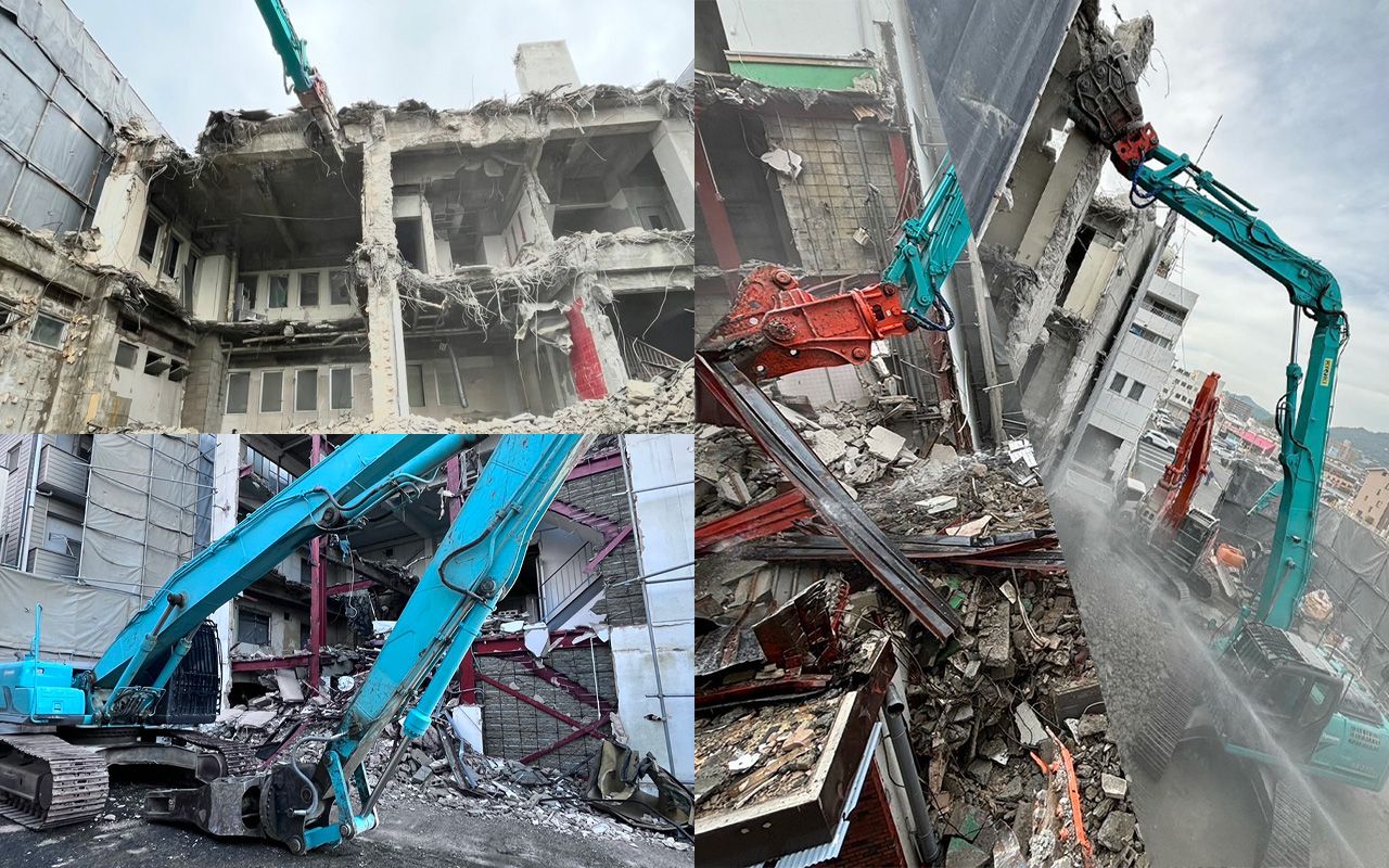 鉄筋コンクリート建物解体工事